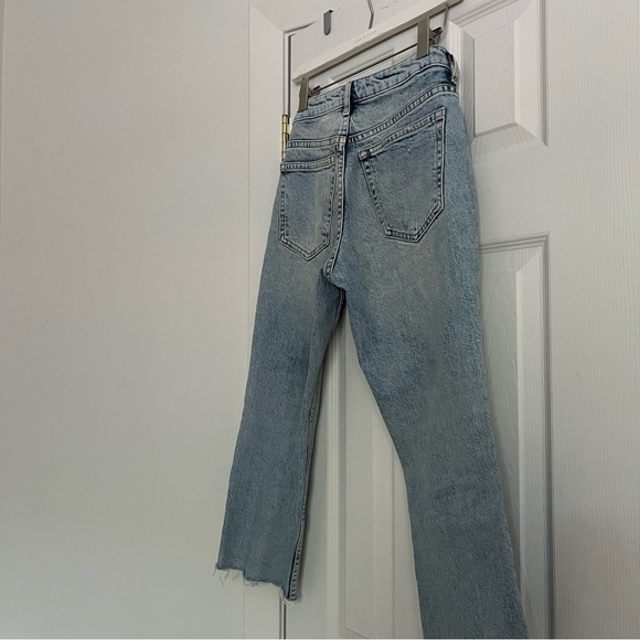 TOPSHOP Petite Straight Cropped Jeans Size 25 - Picture 9 of 9